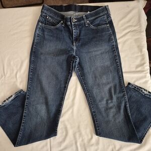 Wrangler Aura Ultimate Riding Jeans | Mid-Rise Bootcut | Size 7/8 x 32